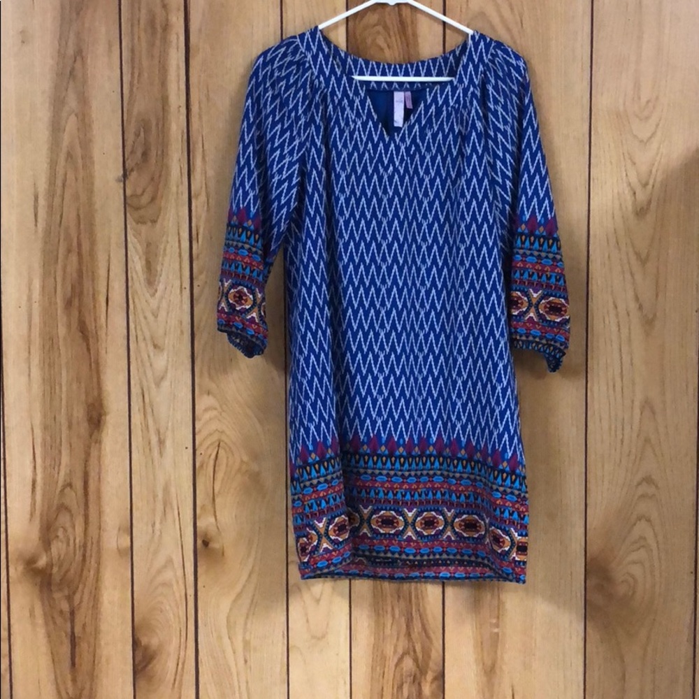 Summer Aztec print dress